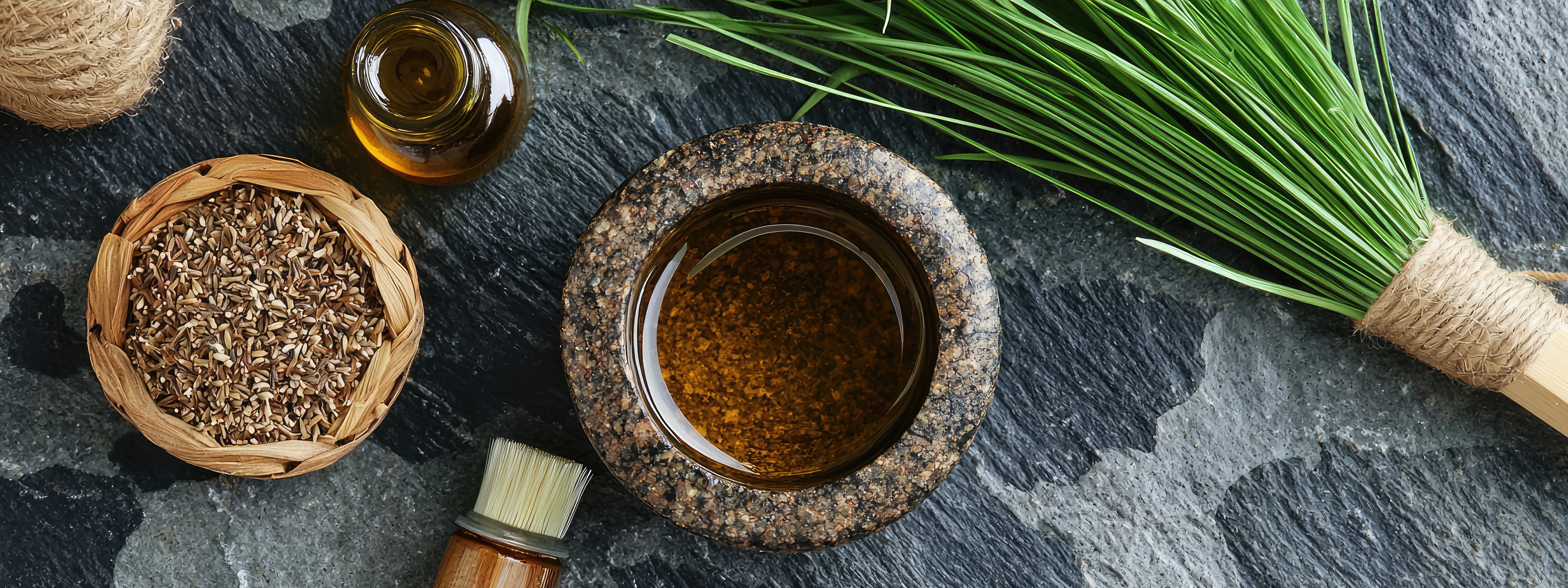 Benefits of Vetiver Oil for Stress and Sleep AdobeStock 1015390254