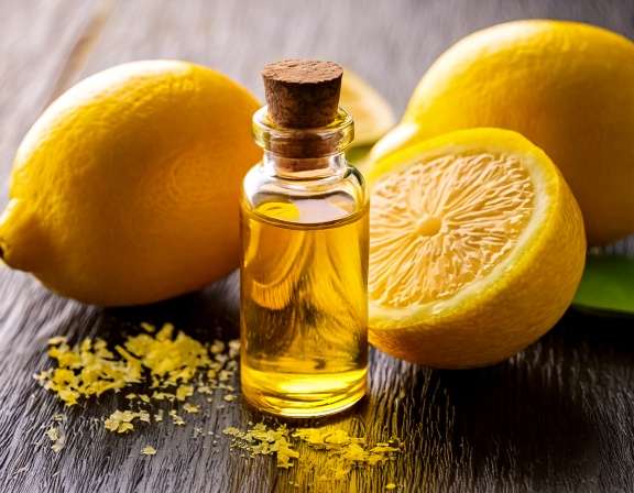 firefly generate an image of lemon essential oil; aromatherapy concept, beauty and health car 363805