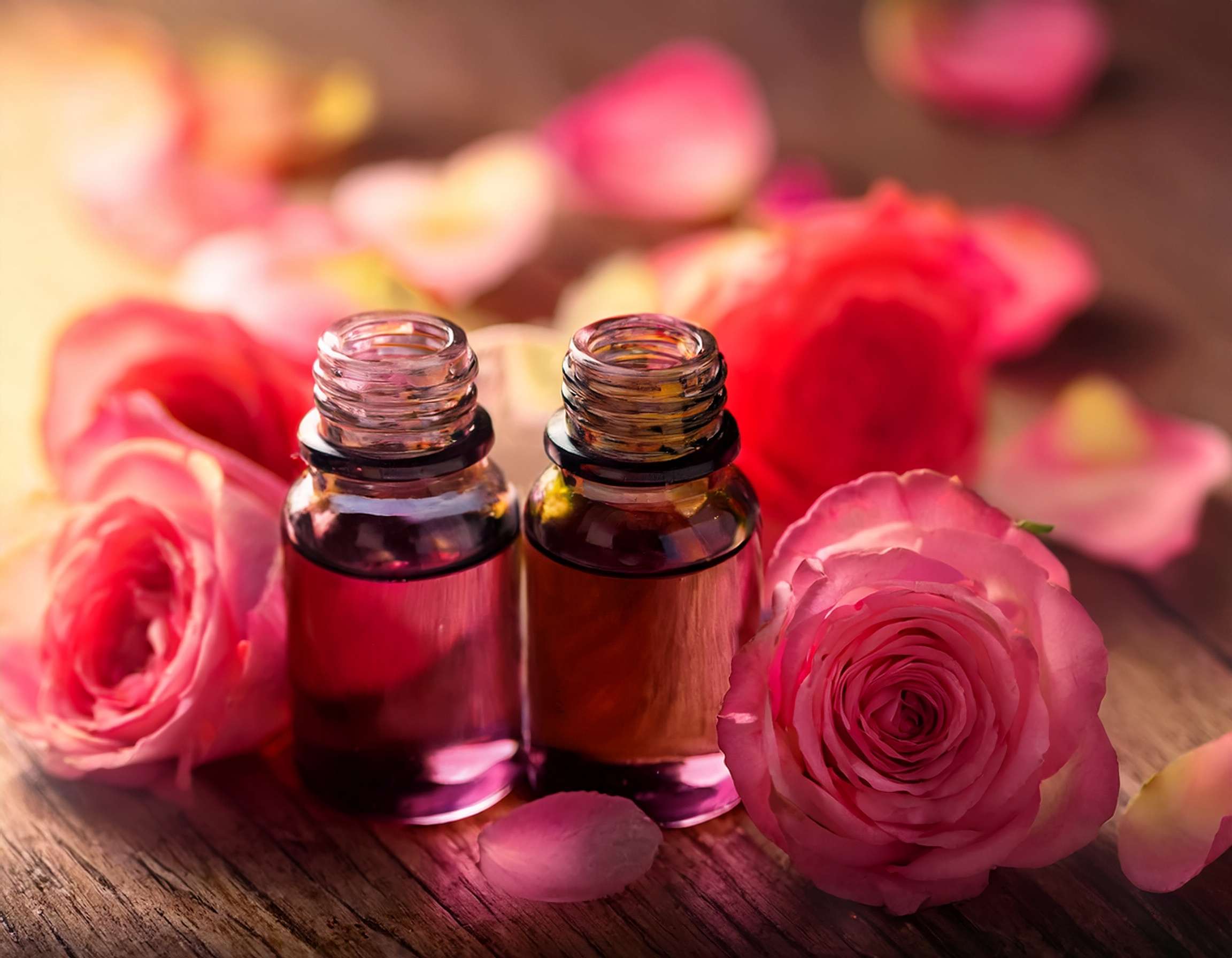 Natural Relief for Ovarian Cysts with Essential Oils Firefly Generate An Image Of Rose Essential Oil Aromatherapy Concept Soft Focus And Color T 359549
