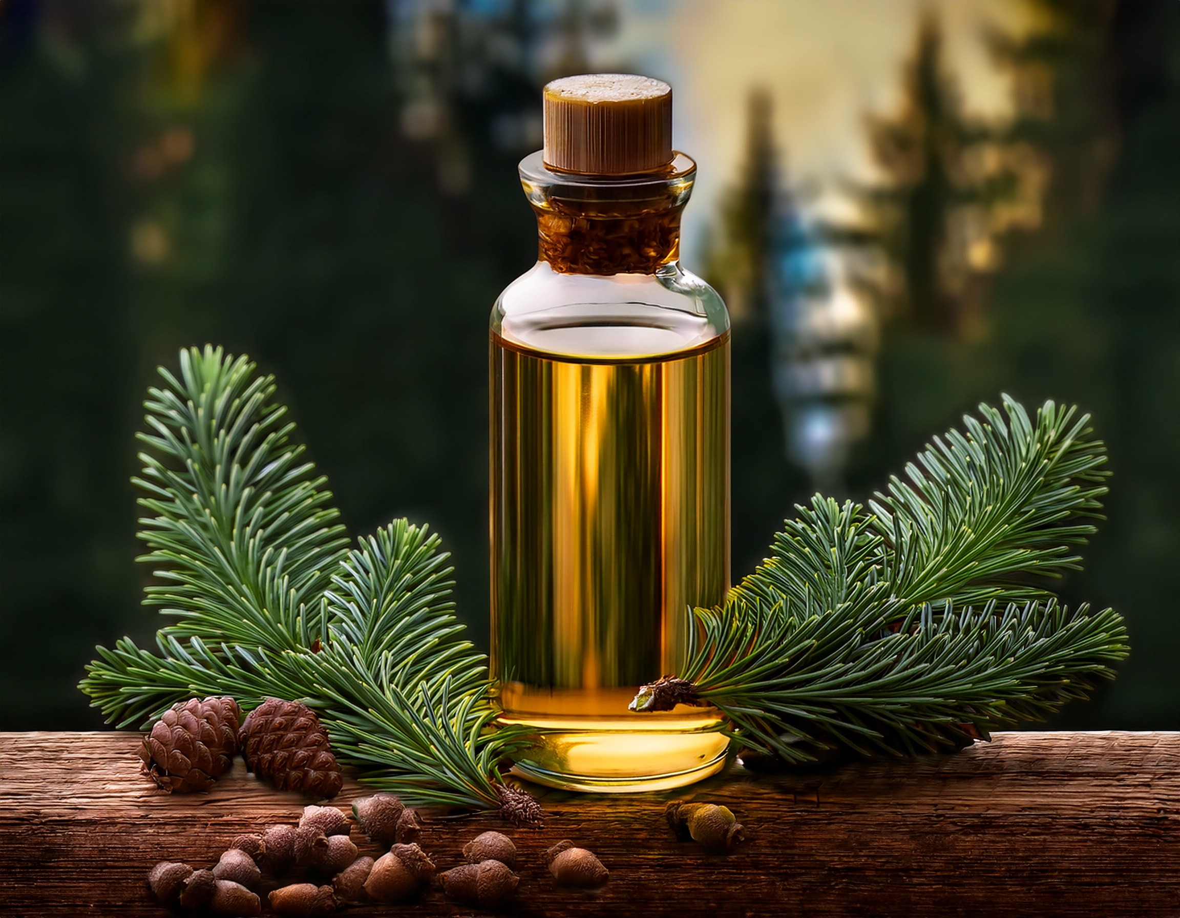 Firefly Generate An Image Of Balsam Fir Essential Oil Look As Close To Natural As Possible 664233