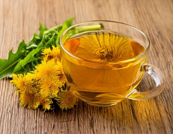 Firefly Generate An Image Of Dandelion Herbal Tea 777555