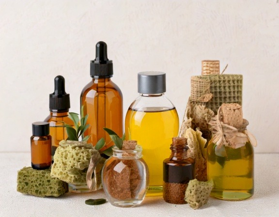 Firefly Generate An Image Of Essential Oil Cleaning Products 802031