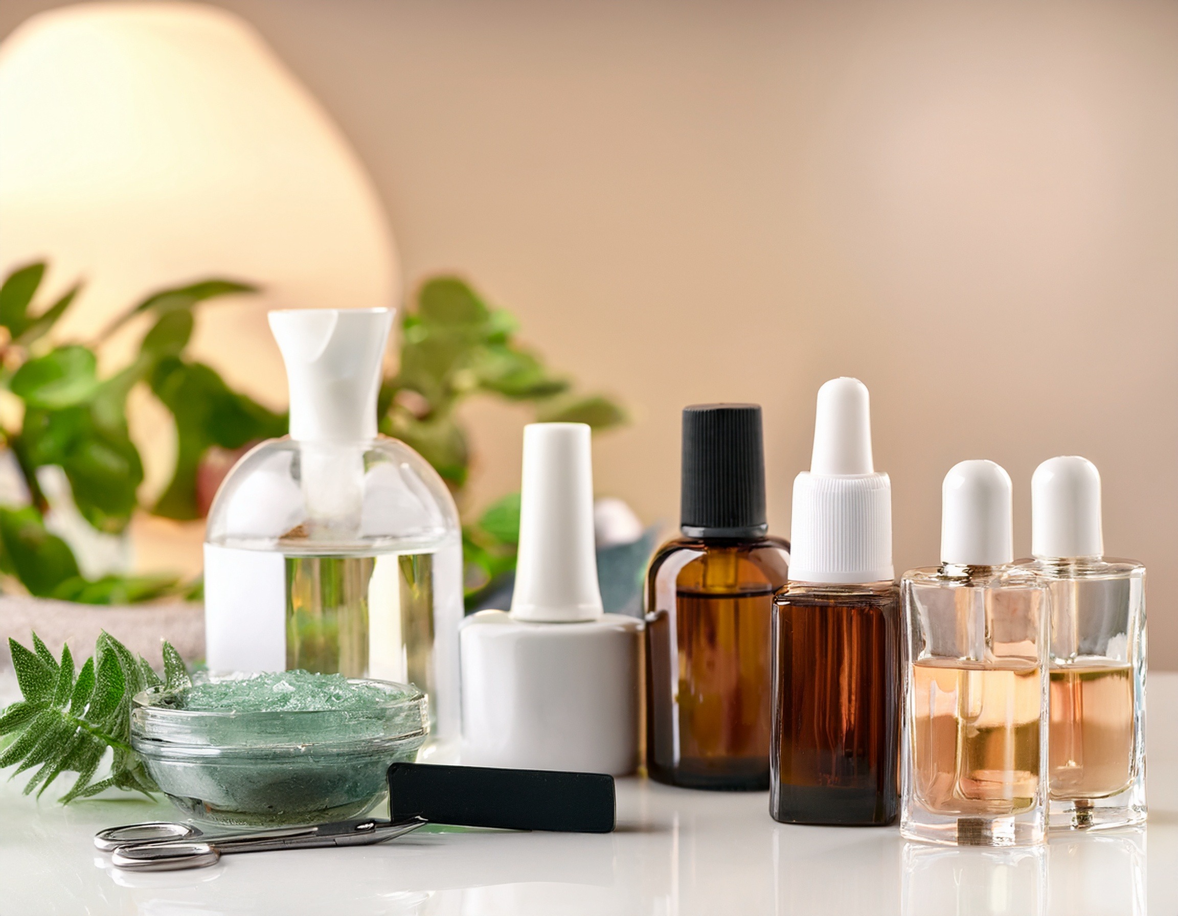 Firefly Generate An Image Of Nail Care Supplies And Essential Oils 911155