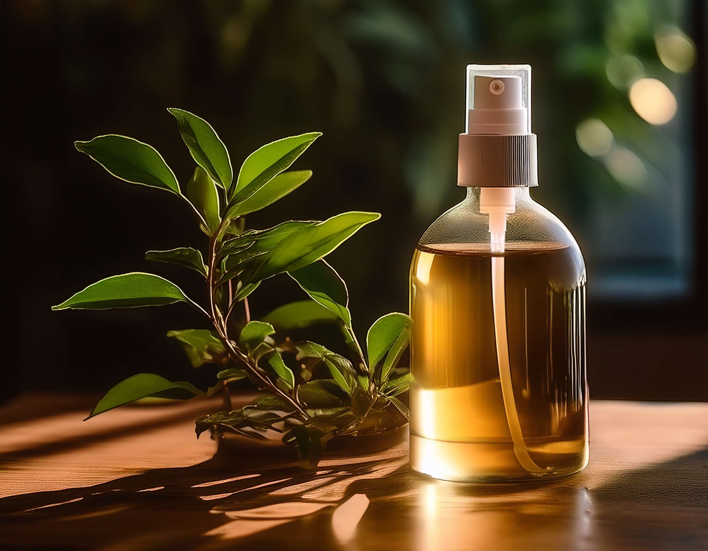 Firefly Generate An Image Of Tea Tree Essential Oil Room Spray Fresh And Healthy Herbal Plan 103468