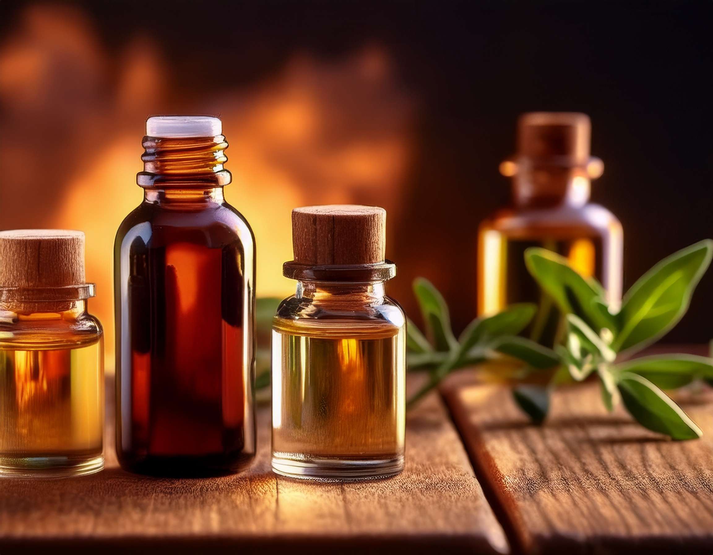 Firefly Generate An Image Of Essential Oil Bottles Aromatherapy Concept 359549