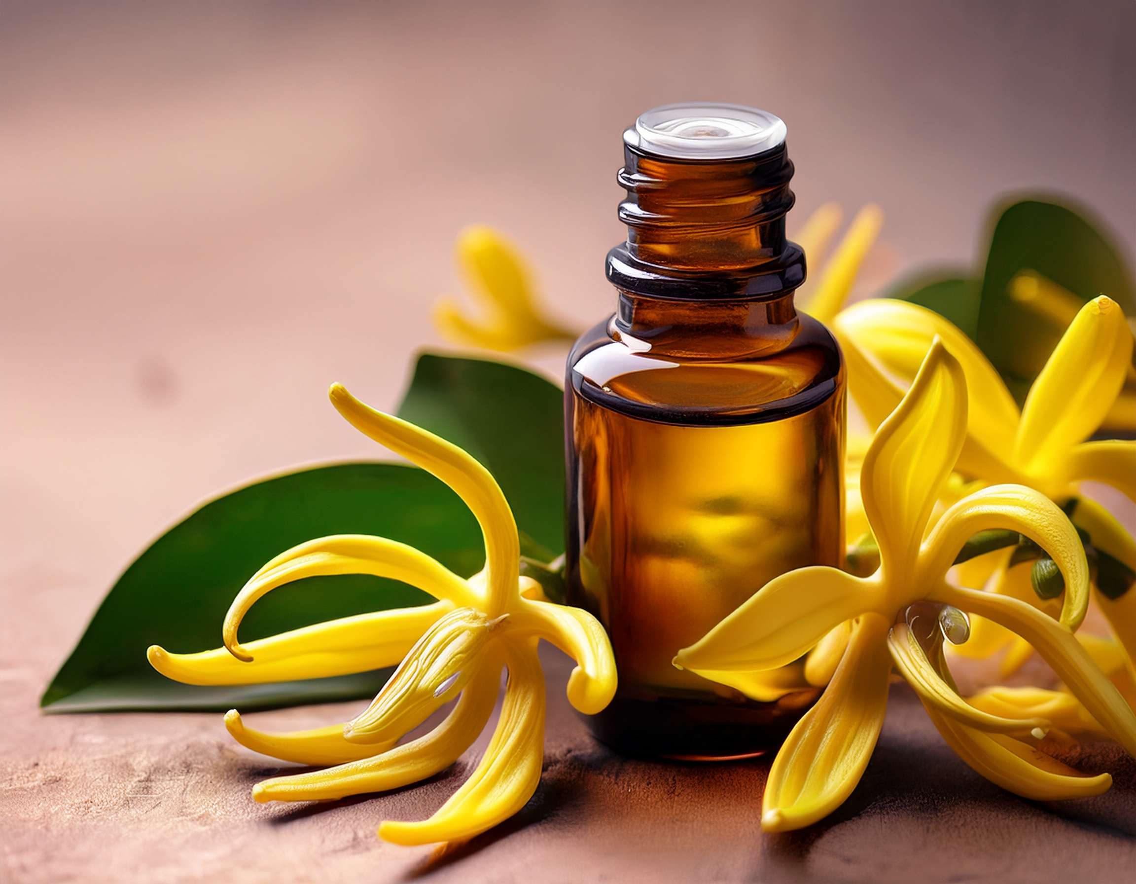 Firefly Generate An Image Of Ylang Ylang Essential Oil Aromatherapy Concept 556994