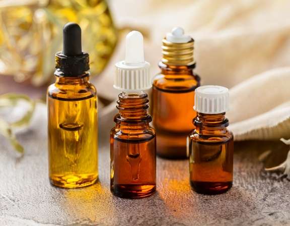 Firefly Create An Image Of Essential Oil Bottles A Small Bottle With Liquids Aromatherapy C 68809