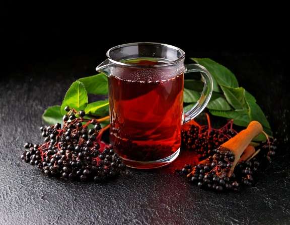 Elderberry Tea: A Comforting Caffeine-Free Wellness Drink
