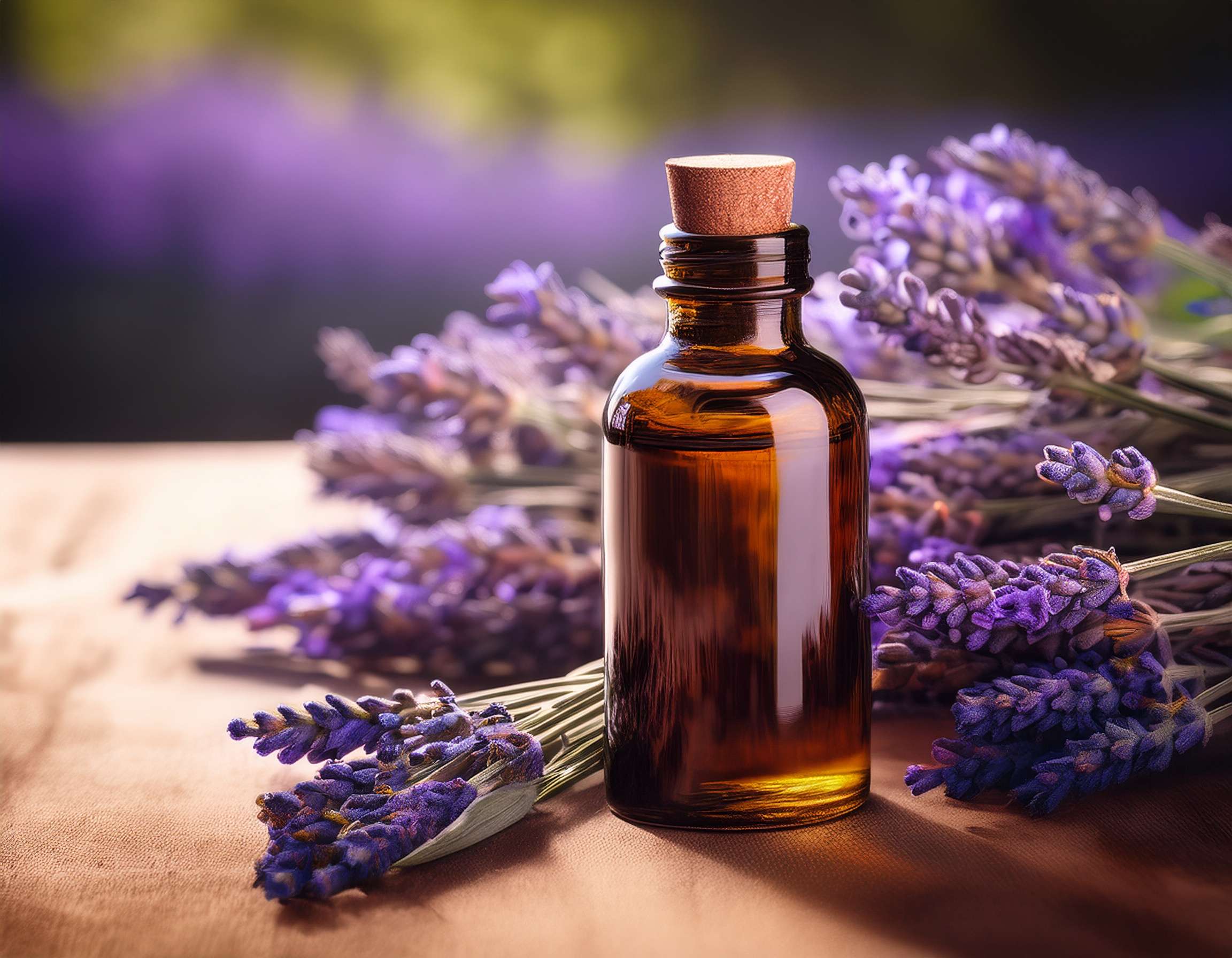 firefly generate an image of lavender essential oil; aromatherapy concept and the use for cal 449410
